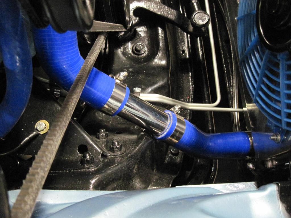 Upper and Lower radiator hose..SBC in a 53 Coupe Studebaker Drivers